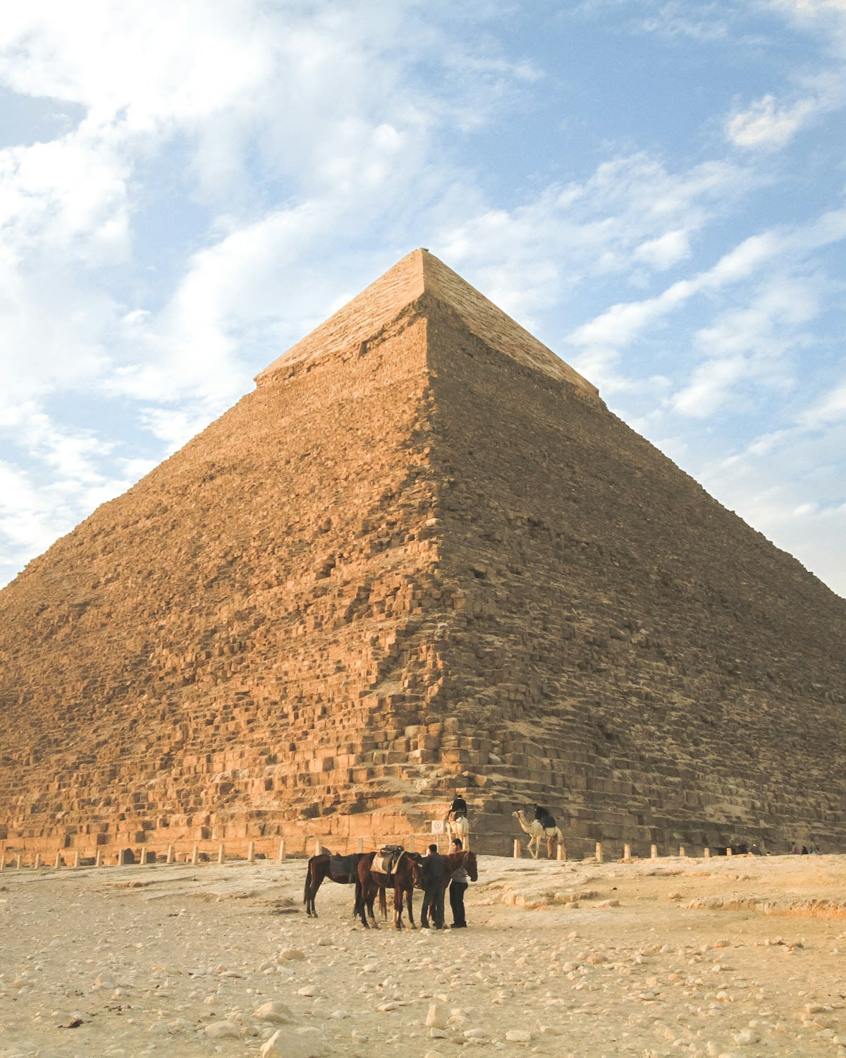 Great Pyramids sunset